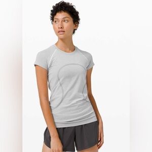 Lululemon Swiftly Tech Short Sleeve in Stripe